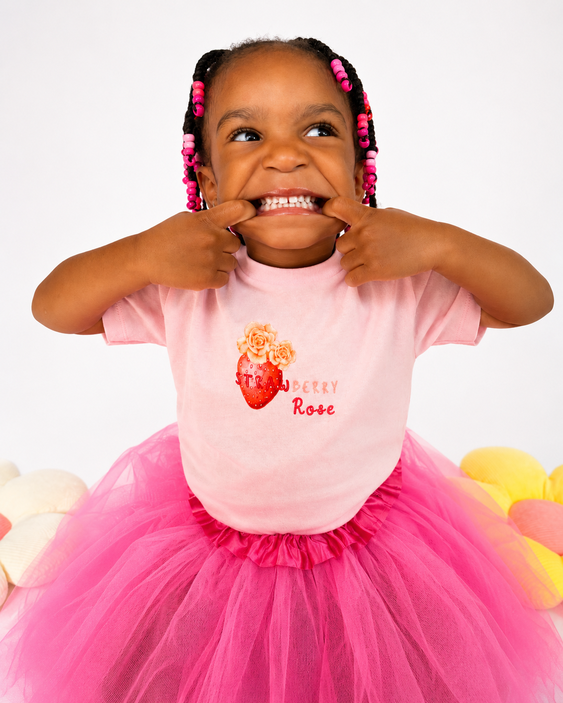 Strawberry Rose Tee